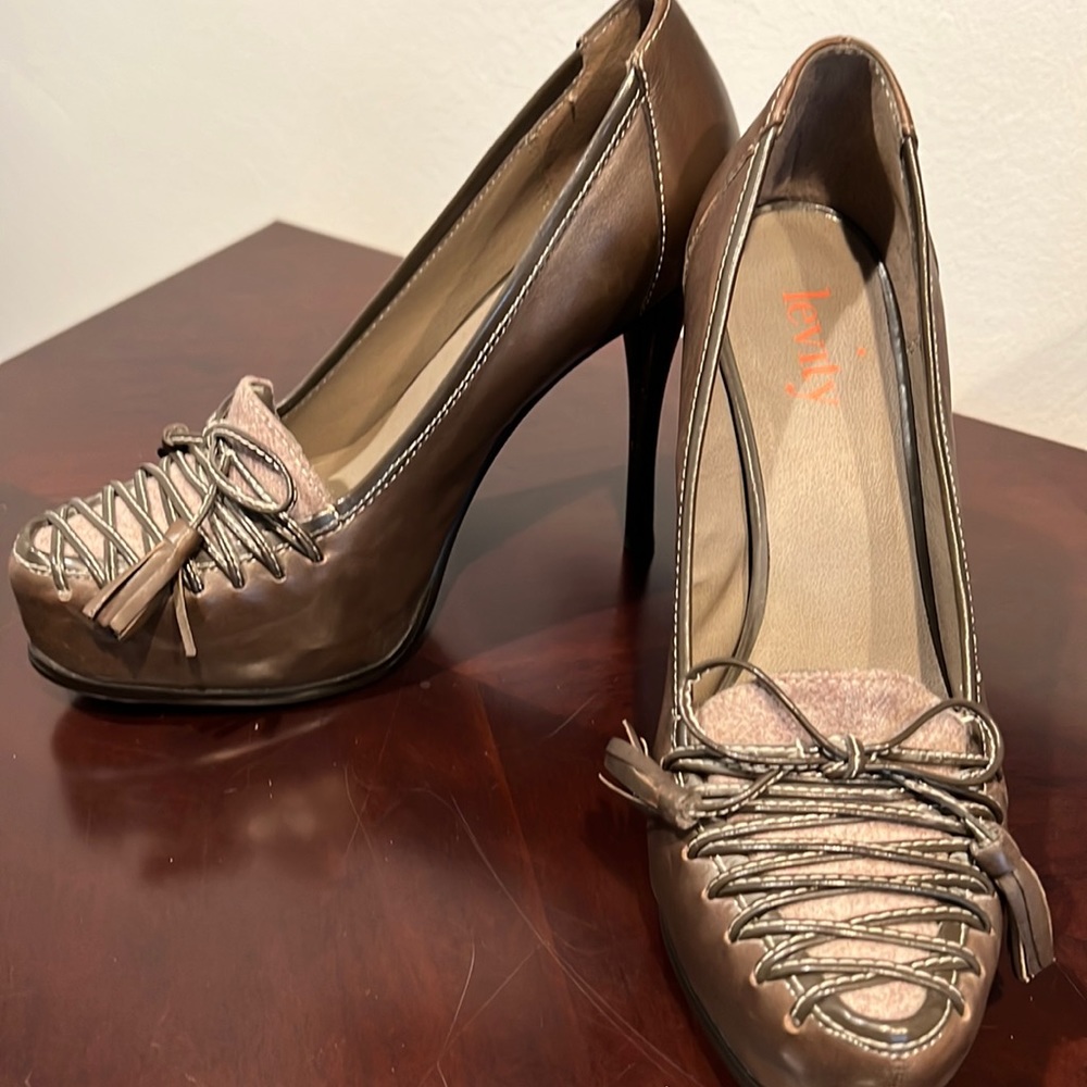 I have a massive shoe collection that I love based on a career I no longer have.